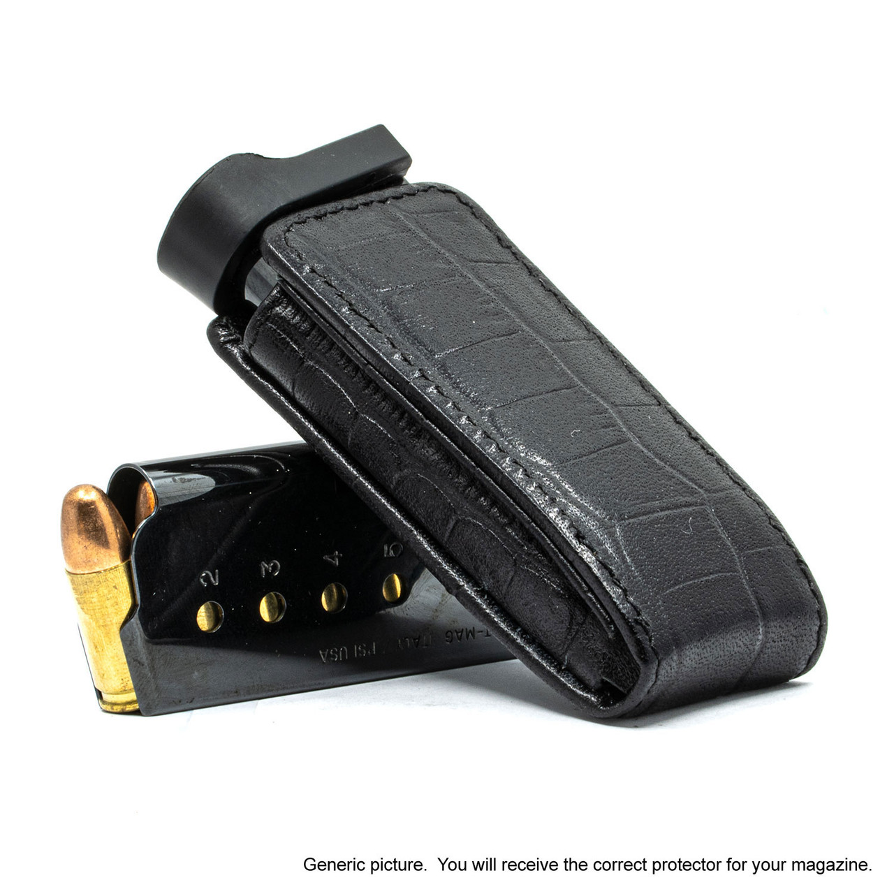 Glock 33 Black Alligator Magazine Pocket Protector