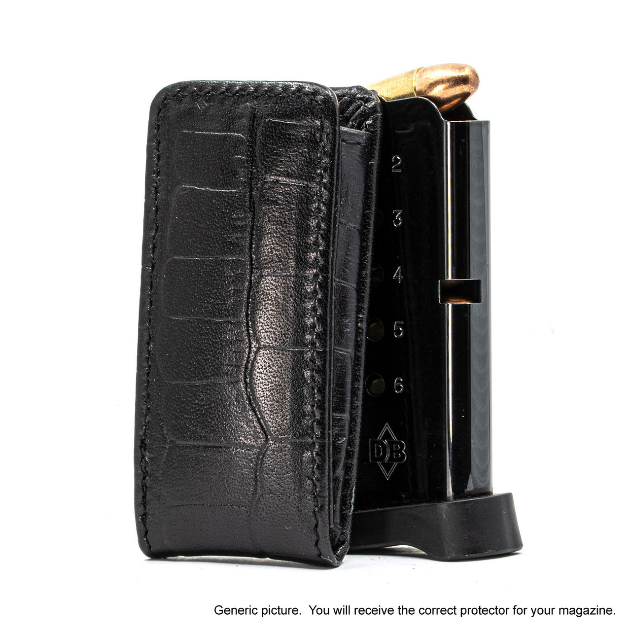 Taurus 709 Slim Black Alligator Magazine Pocket Protector