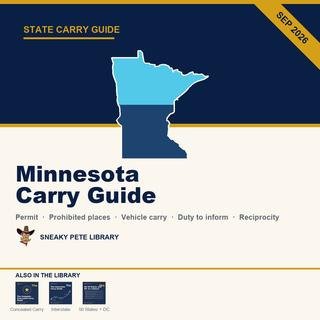 Minnesota Carry Guide cover