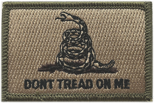 Subdued Don't Tread on Me Patch