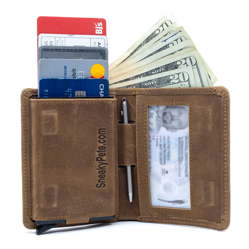 Brown Freedom Series Leather Wallet Brown Freedom Series Leather Wallet