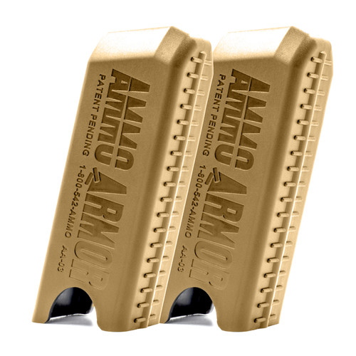 Two Pack of Tan Ammo Armor for H&K VP9SK Magazines