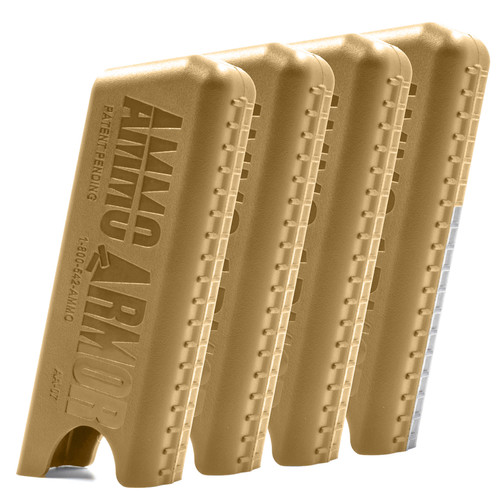 Four Pack of Tan Magazine Covers for Smith & Wesson M&P Shield X