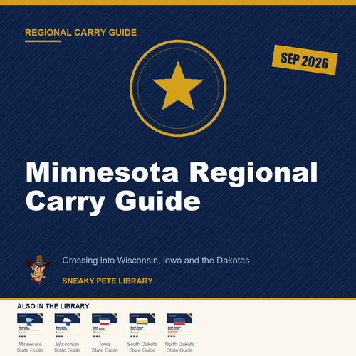 Minnesota Regional Carry Guide - front cover