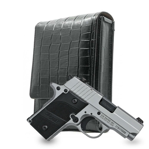 Sig P238 Black Alligator Series Holster Sig P238 Black Alligator Series Holster