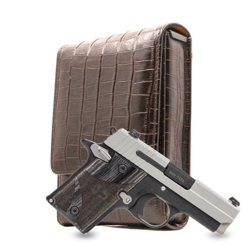 Sig P938 Brown Alligator Series Holster Sig P938 Brown Alligator Series Holster
