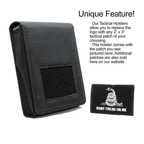 Black Gadsden Tactical Patch Black Gadsden Tactical Patch