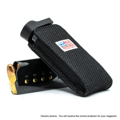 Glock 43 Black Canvas Flag Magazine Pocket Protector