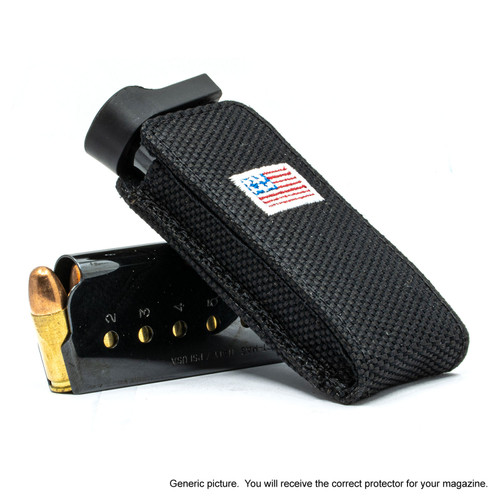 Glock 48 Black Canvas Flag Magazine Pocket Protector