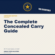 The Concealed Carry Guide — Abridged, front cover