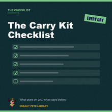 The Carry Kit Checklist