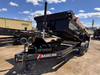 Diamond C 2026 Baseline HDU207 82"x14' Telescopic Dump Trailer | Tandem Axle 14K
