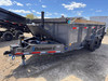 Diamond C 2026 LPT208 81"x16' Telescopic Dump Trailer | Tandem Axle 16K