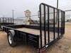 GR 2024 82"x14' Landscape Utility Trailer | Single Axle