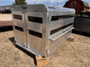 Hillsboro 48"x6' Stock Pickup Bed Box | Aluminum, Plexiglass Installed, Dual Divider