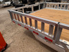 Nordtek 2026 82"x14' Utility Trailer | Tandem Axle 7K, Wood Deck, Brakes Both Axles, Side Load ATV Ramps, Bi-Fold Gate