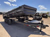 Iron Bull 2026 DWB 83"x16' Scissor Dump Trailer | Tandem Axle 14.999K