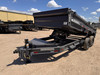 Iron Bull 2026 DWB 83"x16' Scissor Dump Trailer | Tandem Axle 14.999K