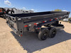 Iron Bull 2026 DWB 83"x16' Scissor Dump Trailer | Tandem Axle 14.999K