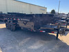 Iron Bull Trailers 2026 DTB 83"X16' Scissor Dump Trailer | Tandem Axle Axle 14K, 2 Way Spreader Gate, 6" I-Beam, 24" Sides, XL Toolbox, Slide In Ramps, Tarp Kit