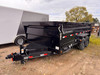 Iron Bull 2025 DTB 83"x16' Scissor Dump Trailer | Tandem Axle 14.999K