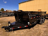 Iron Bull 2025 DTB 83"x16' Telescopic Dump Trailer | Tandem Axle 16K