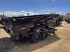 Iron Bull 2025 DTB 83"x16' Telescopic Dump Trailer | Tandem Axle 16K