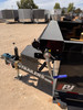 P.J. 2027 D7 83"x14' Scissor Dump Trailer | Tandem Axle 14K