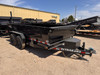 P.J. 2027 D7 83"x14' Scissor Dump Trailer | Tandem Axle 14K