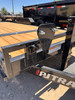P.J. Trailers 2027 T6 240" Equipment Tilt Trailer | Tandem Axle Axle 14K, Lid Over Tongue, Fork Holders