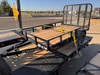 P.J. Trailers 2027 U2 72"X10' Utility Trailer | Single Axle Axle, Rear Rampgate