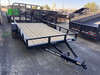 P.J. Trailers 2027 U8 83"X12' Utility Trailer | Single Axle Axle, Rear Rampgate