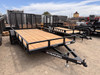 P.J. 2027 U8 83"x14' Utility Trailer | Single Axle