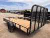 P.J. 2027 U8 83"x14' Utility Trailer | Single Axle