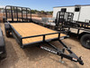 P.J. 2027 U8 83"x14' Utility Trailer | Single Axle