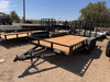 P.J. 2027 UL 83"x14' Utility Trailer | Tandem Axle