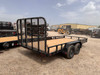 P.J. 2027 UL 83"x16' Utility Trailer | Tandem Axle