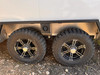 Rover 2024 Weekender 100"x24' Powersports Trailer | Tandem Axle 9.99K, BATHROOM, COOKTOP