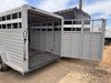 Trails West 2027 Hotshot 84"x24' Stock Trailer | Tandem Axle 18.667K