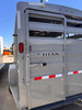 Titan Trailers 2026 STANDARD 80"X24' Stock Trailer | Tandem Axle Axle 14K, Tack Storage, Rear Escape Door