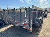 Diamond C Trailers 2027 LPT207 82"X14' Telescopic Dump Trailer | (5 stage), 32" sides w/ boards, 2 speed jack, solar, Spare, Rear Stab Jacks,