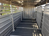 GR Trailers 2026 80"X24' Stock Trailer | Tandem Axle 14K, Straight Tack Double Doors, Rubber Floor, 48" Escape Door, Full Swing Rear Combo Gate