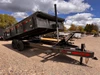 Maxx-D Trailers 2027 D9X 96"X16' Deckover Dump Trailer | Tandem Axle 17.5K, 2 Way Spreader Gate, 10 Guage Floor/Sides, 24" Gas Assisted Drop Sides, Tarp Kit, Wireless Remote