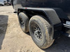 P.J. Trailers 2027 D7 83"X14' Scissor Dump Trailer | Tandem Axle 14K, 6" Channel, 24" Sides, Spreader Gate, Scissor Lift, Tarp Kit, Slide In Ramps
