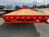 P.J. Trailers 2027 LD 102"X38' Deckover Flatbed Trailer | Triple Axle 30K, Dual Tires, Slide In Ramps, Straight Deck, Dual Jacks,