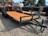 Dutton Trailers 2026 DT 72"X18' Car Hauler Trailer | Tandem Axle 7K, Wood Deck, Diamond Plate Fenders, Slide In Ramps, D-Ring Tie Downs, Dovetail Deck