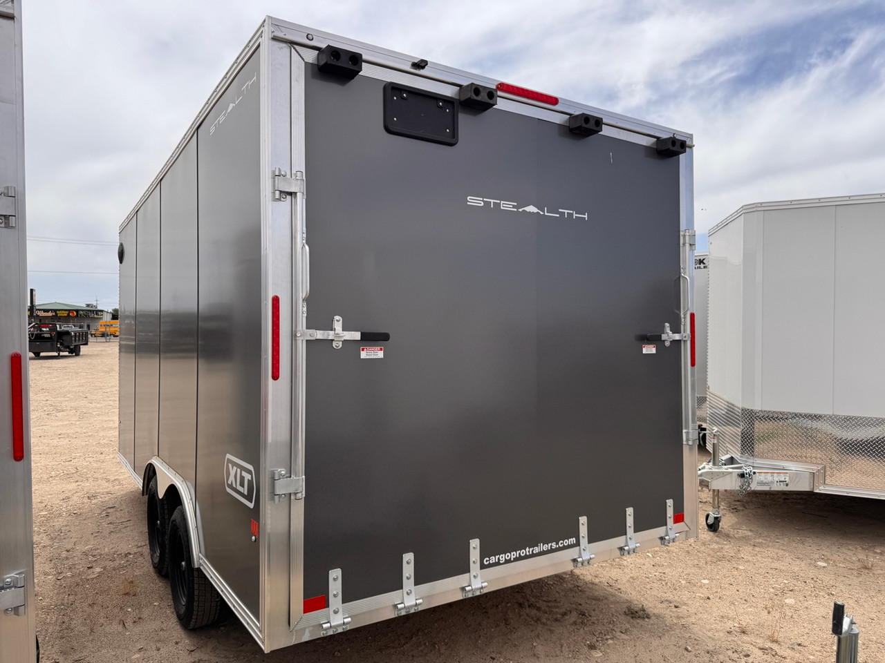 Alcom 2026 Stealth 102"x16' Car Hauler XLT Pro Series Trailer | Tandem Axle 7K