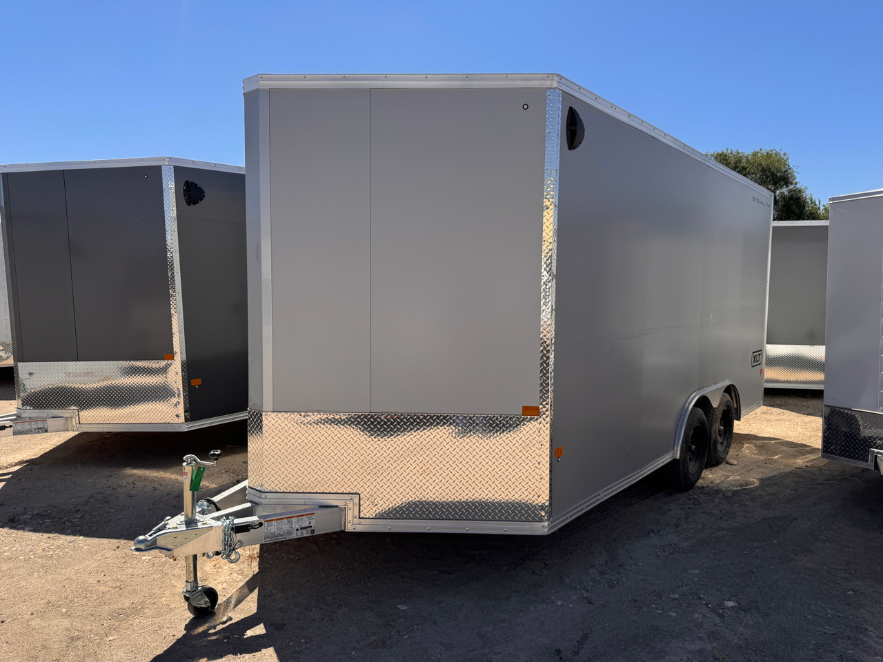 Alcom Trailers 2026 STEALTH 102"X16' Car Hauler XLT Pro Series Trailer | Tandem Axle Axle 7K, Polycore Siding