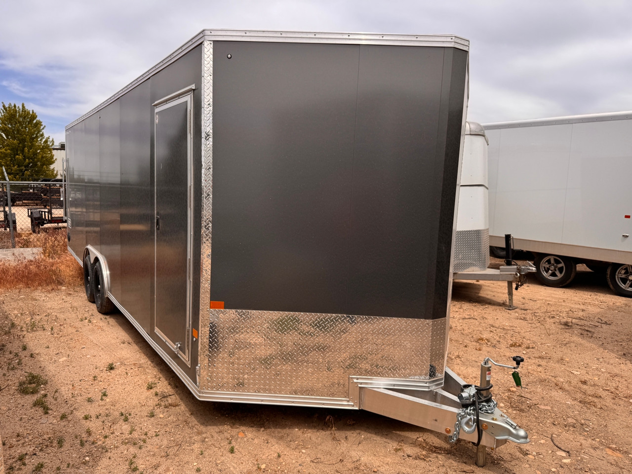 Alcom 2026 Stealth 102"x24' Car Hauler Cargo Trailer | Tandem Axle 10K