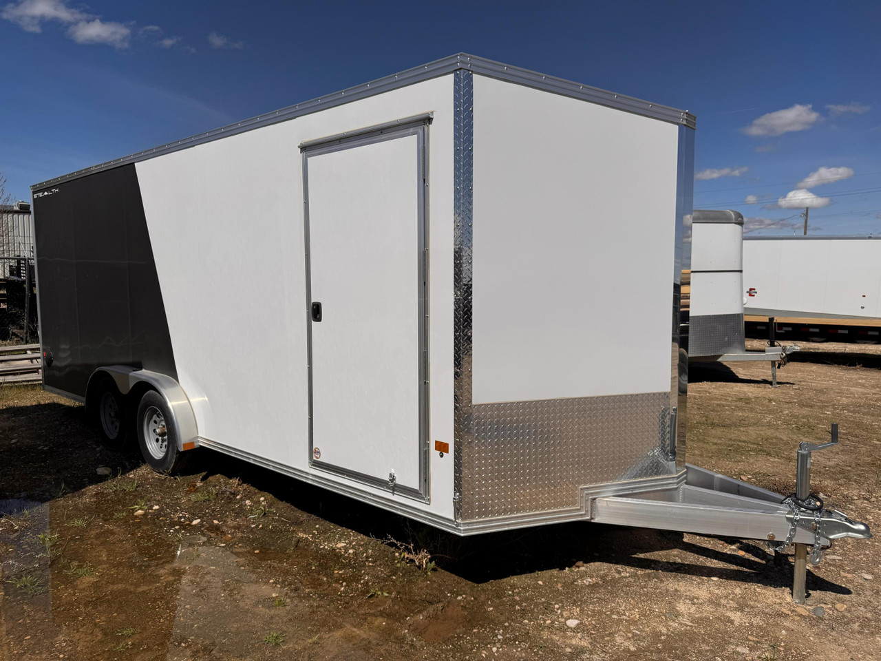 Alcom 2023 Stealth Limited 90"x20' V-Nose Cargo Trailer | Tandem Axle 7K